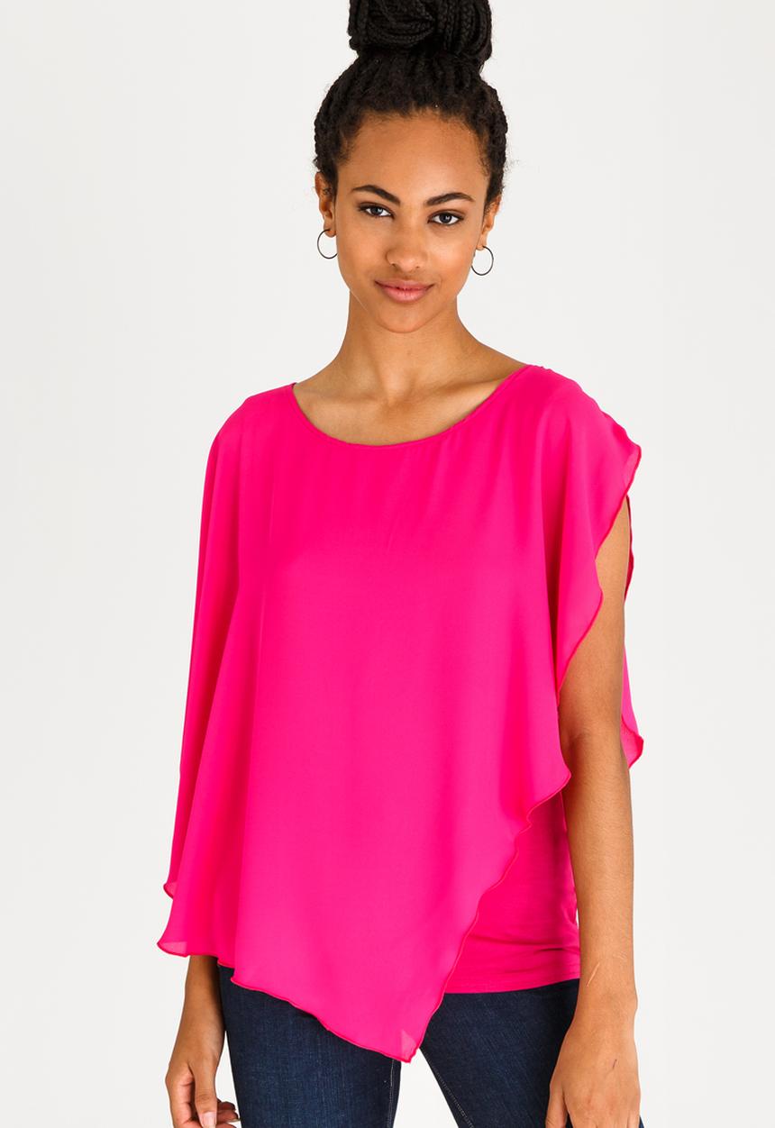 edit - Feminine Blouse Magenta