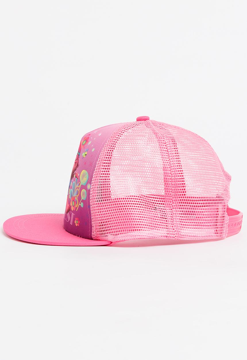 Character Fashion - Trolls Trucker Cap Dark Pink