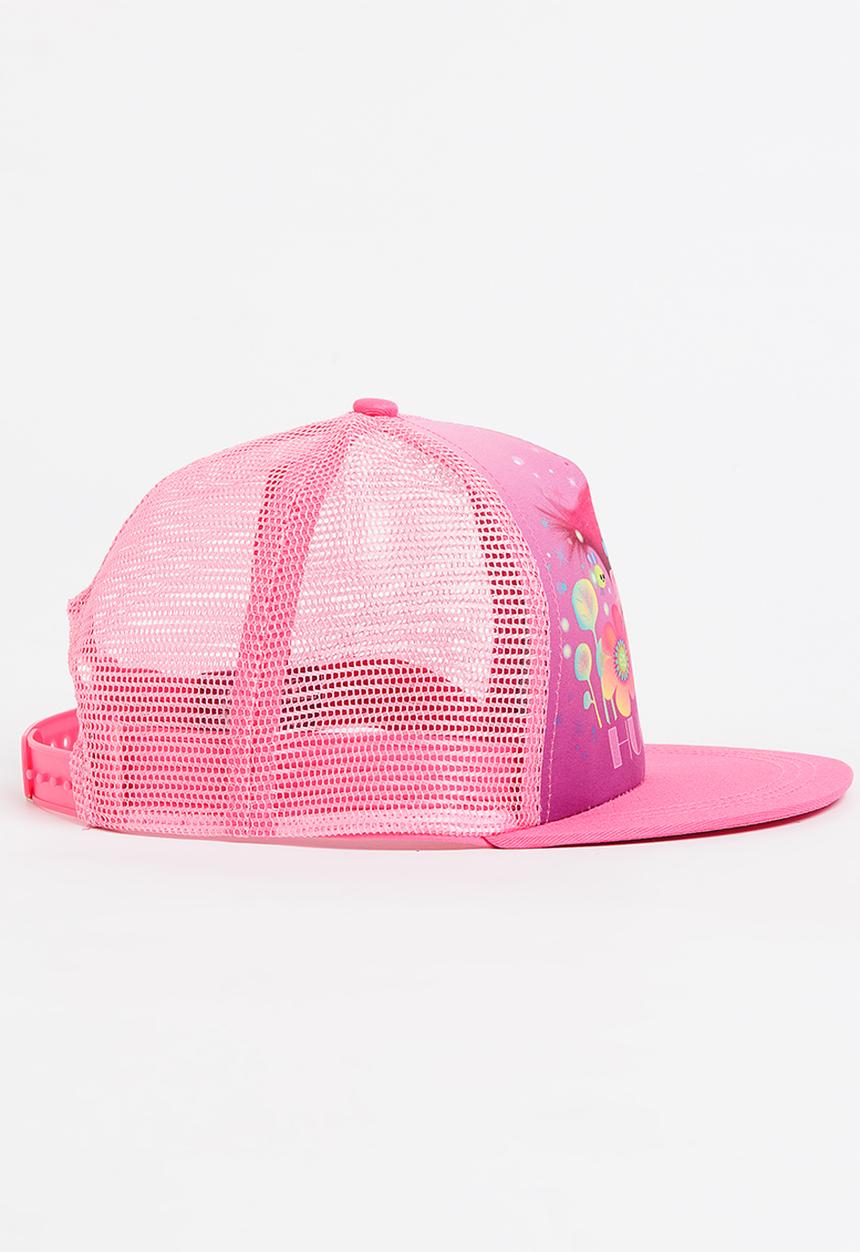Character Fashion - Trolls Trucker Cap Dark Pink