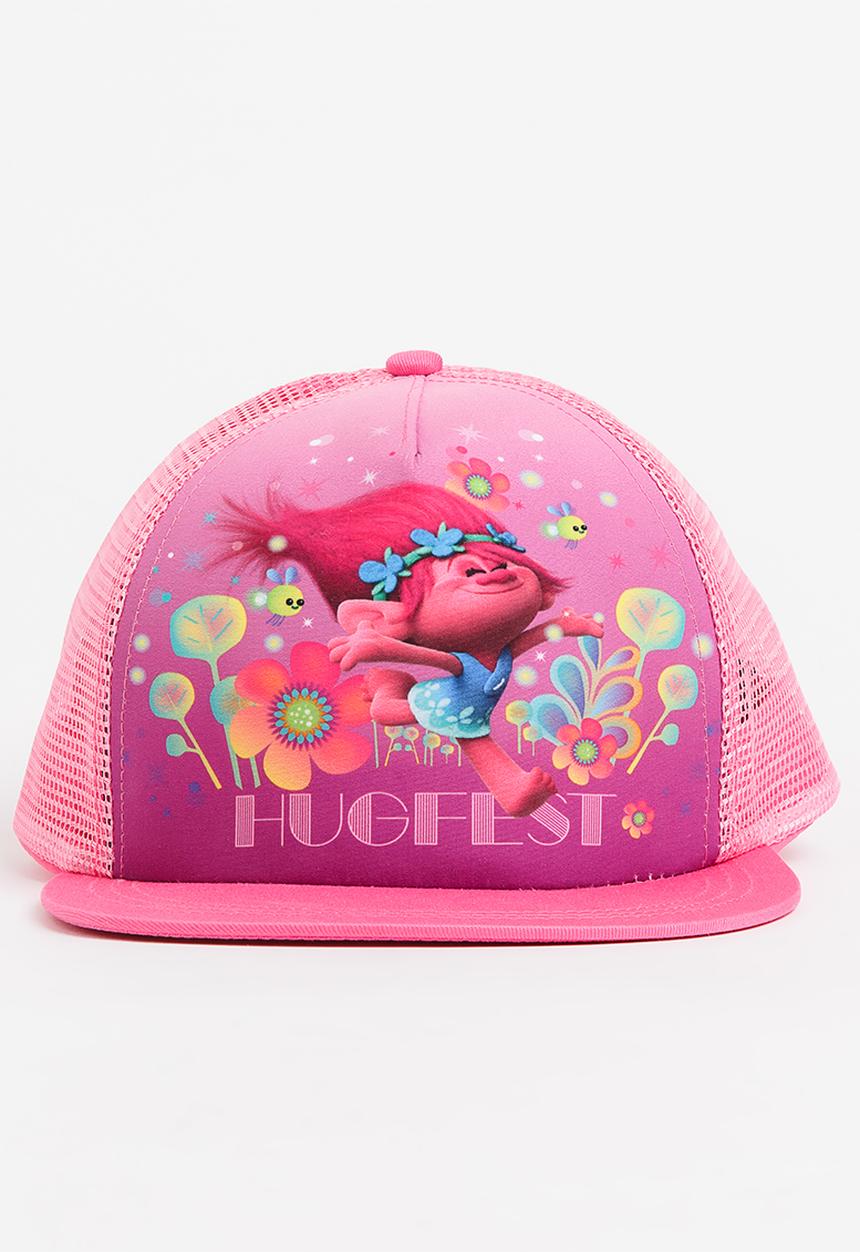 Character Fashion - Trolls Trucker Cap Dark Pink