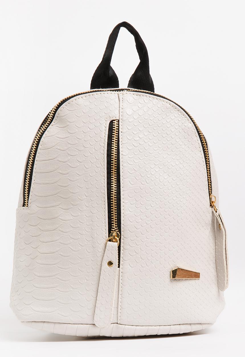 Pop Candy - Girls Pu  Backpack Cream