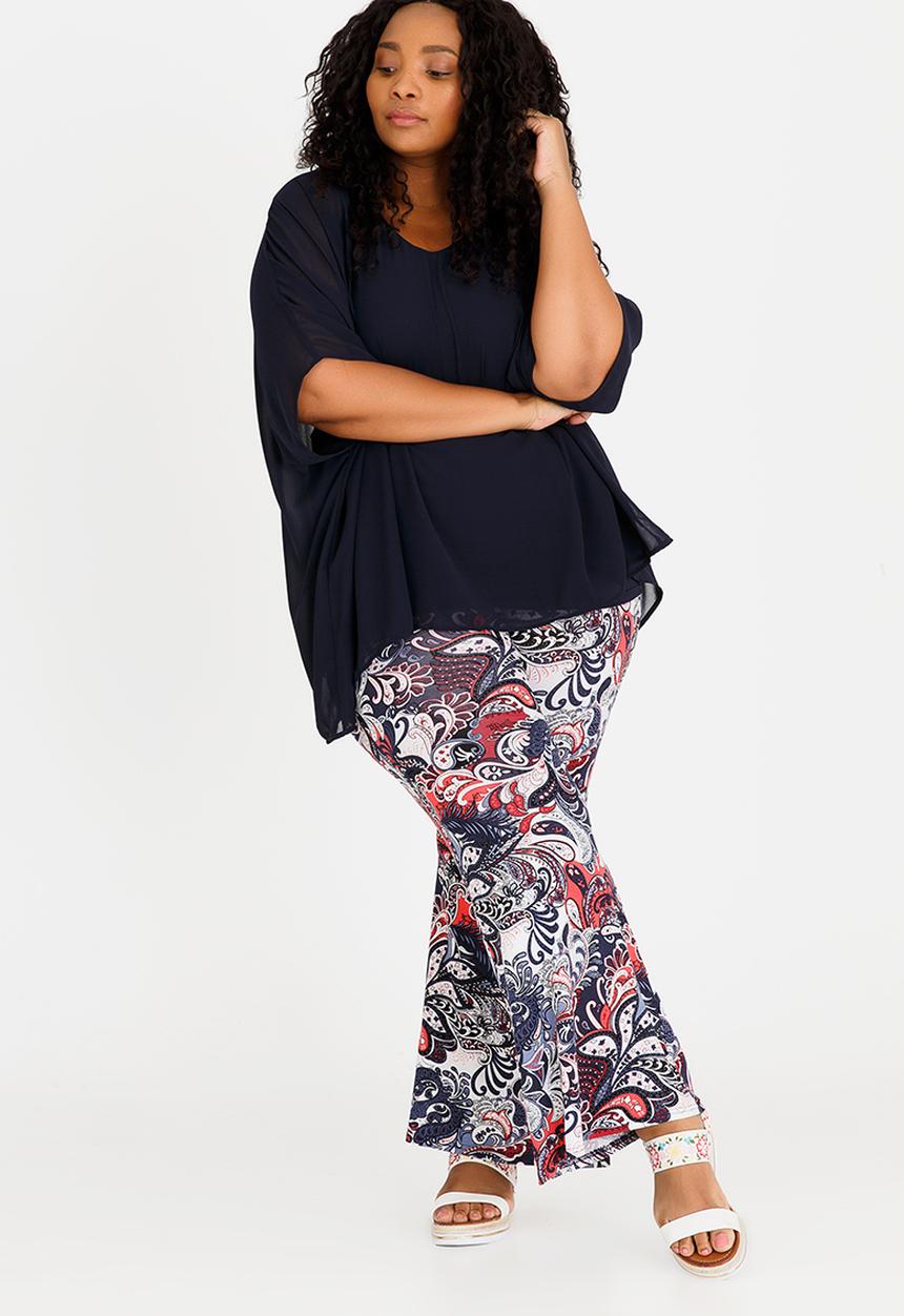 Polkadot - Butterfly Top Navy
