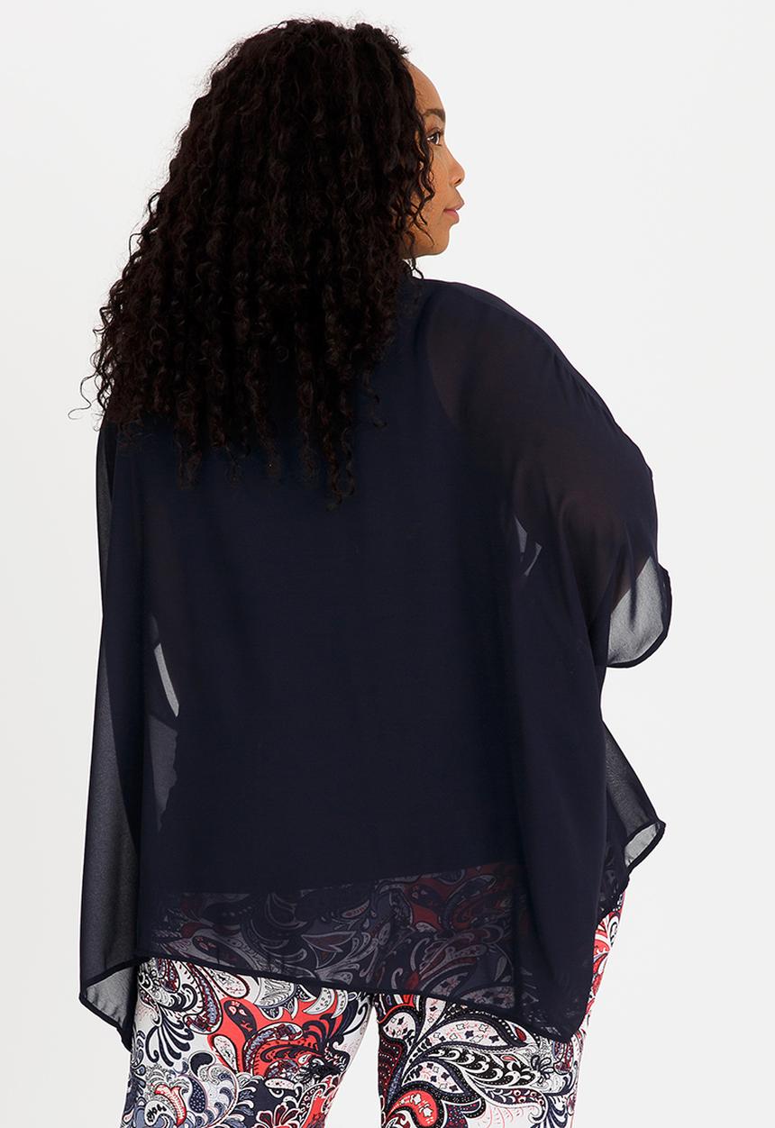 Polkadot - Butterfly Top Navy