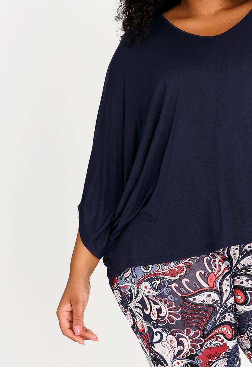 Polkadot - Carla Top Navy