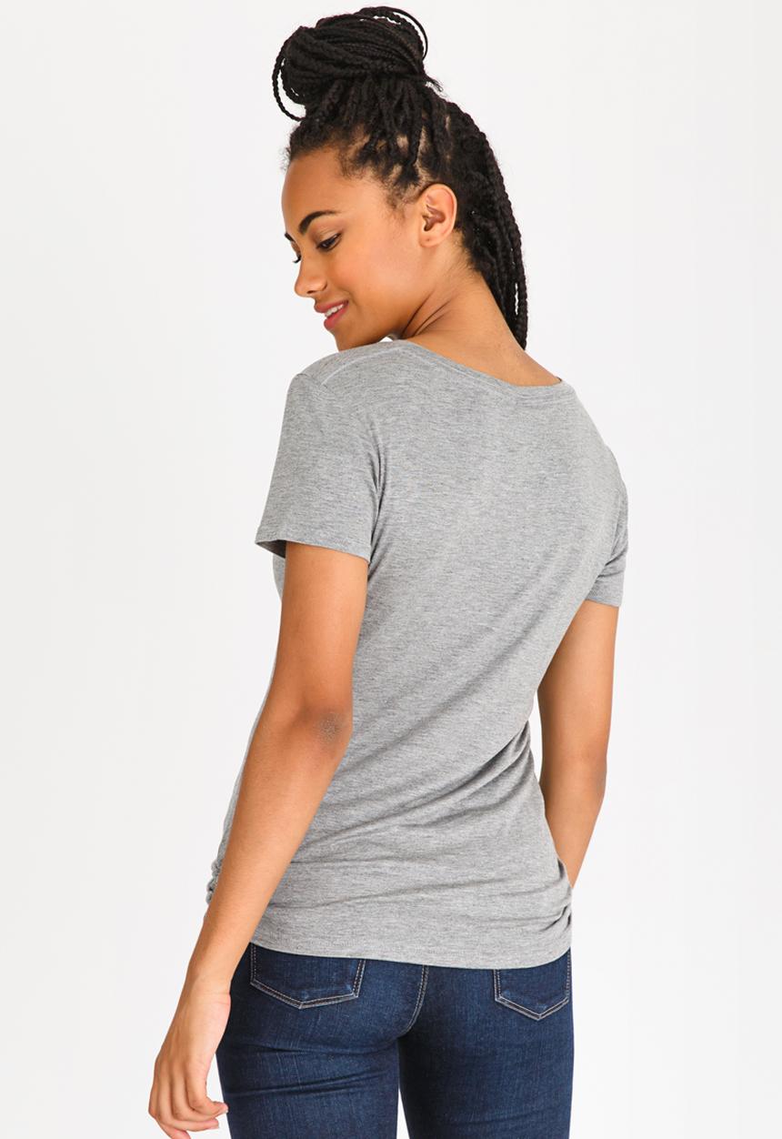 JEEP - Short Sleeve Printed Tee Grey