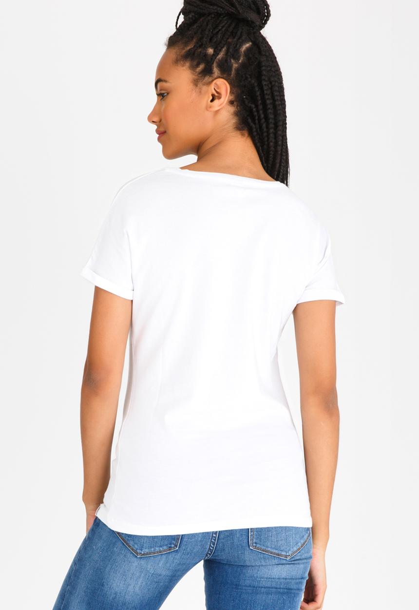 JEEP - Short Sleeve Printed Tee White