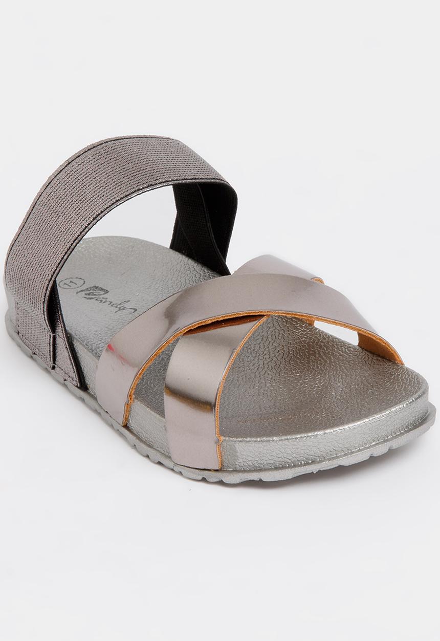 Jumbo - Slip On Sandal Silver