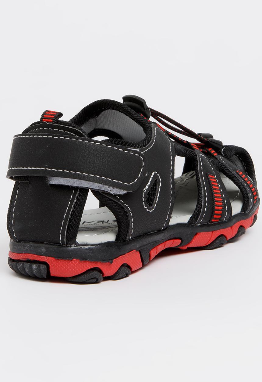Jumbo - Boys Sporty Sandal Red