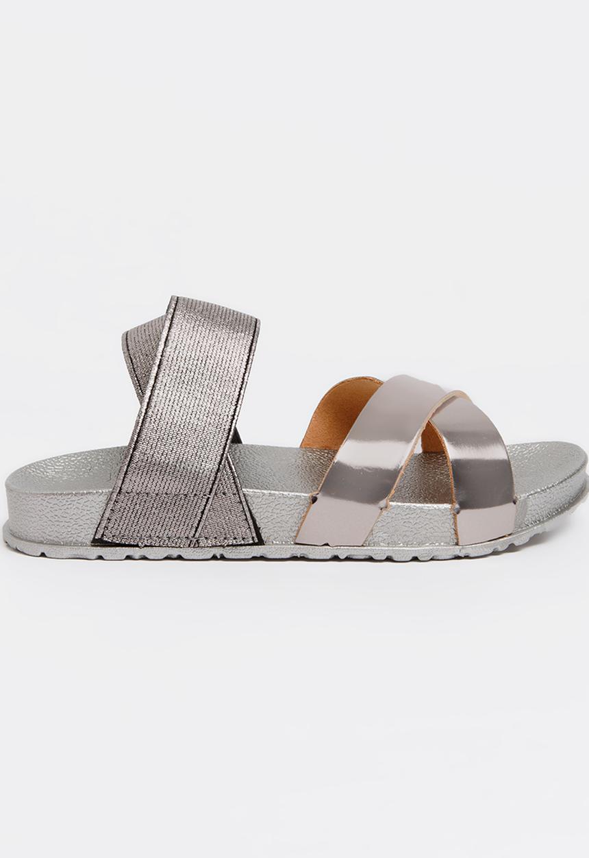 Jumbo - Slip On Sandal Silver