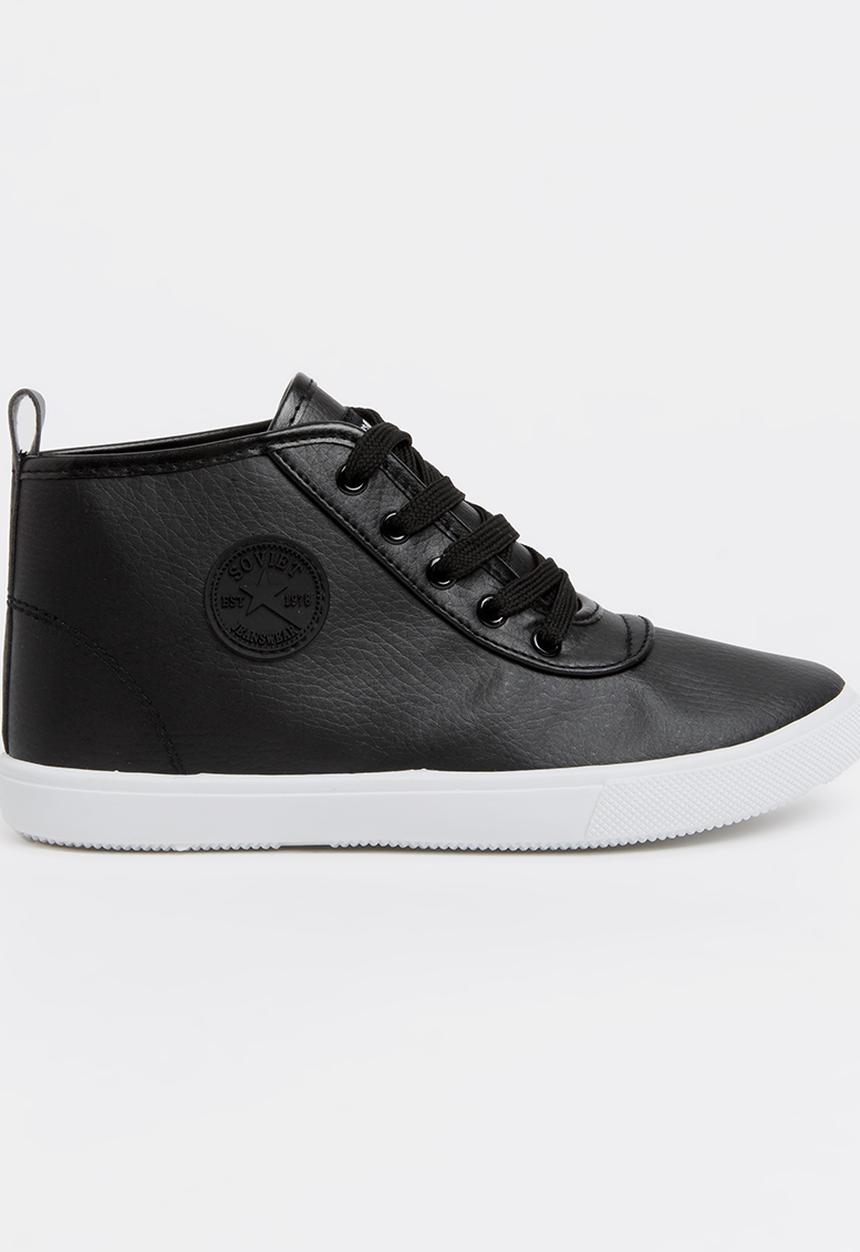 SOVIET - Callista Hi Sneaker Black