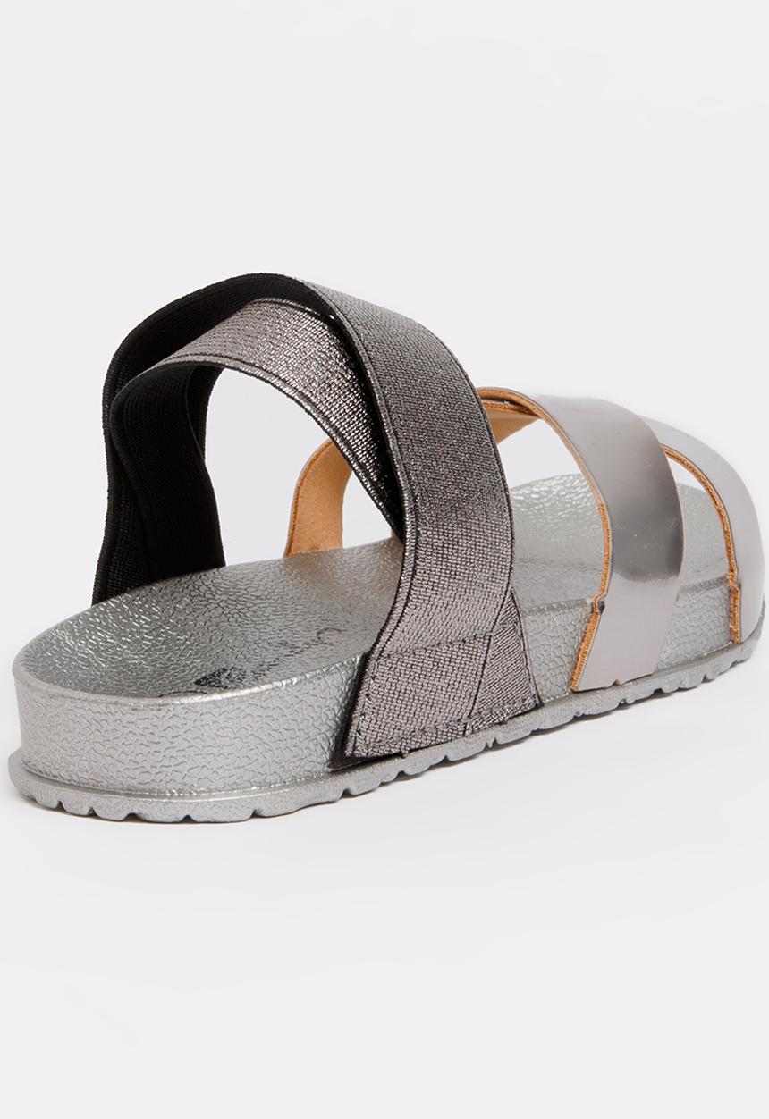 Jumbo - Slip On Sandal Silver