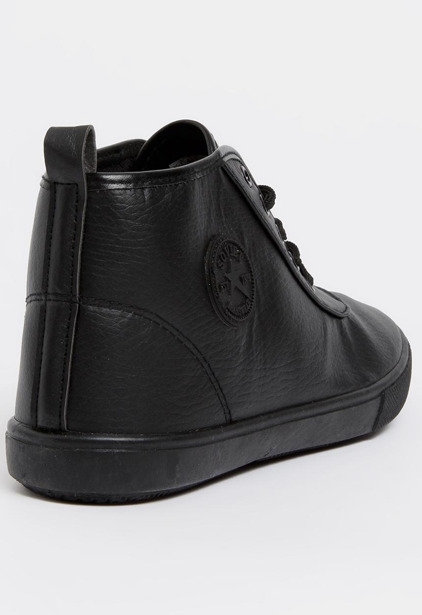 SOVIET - Callista Hi Sneaker Mono Black