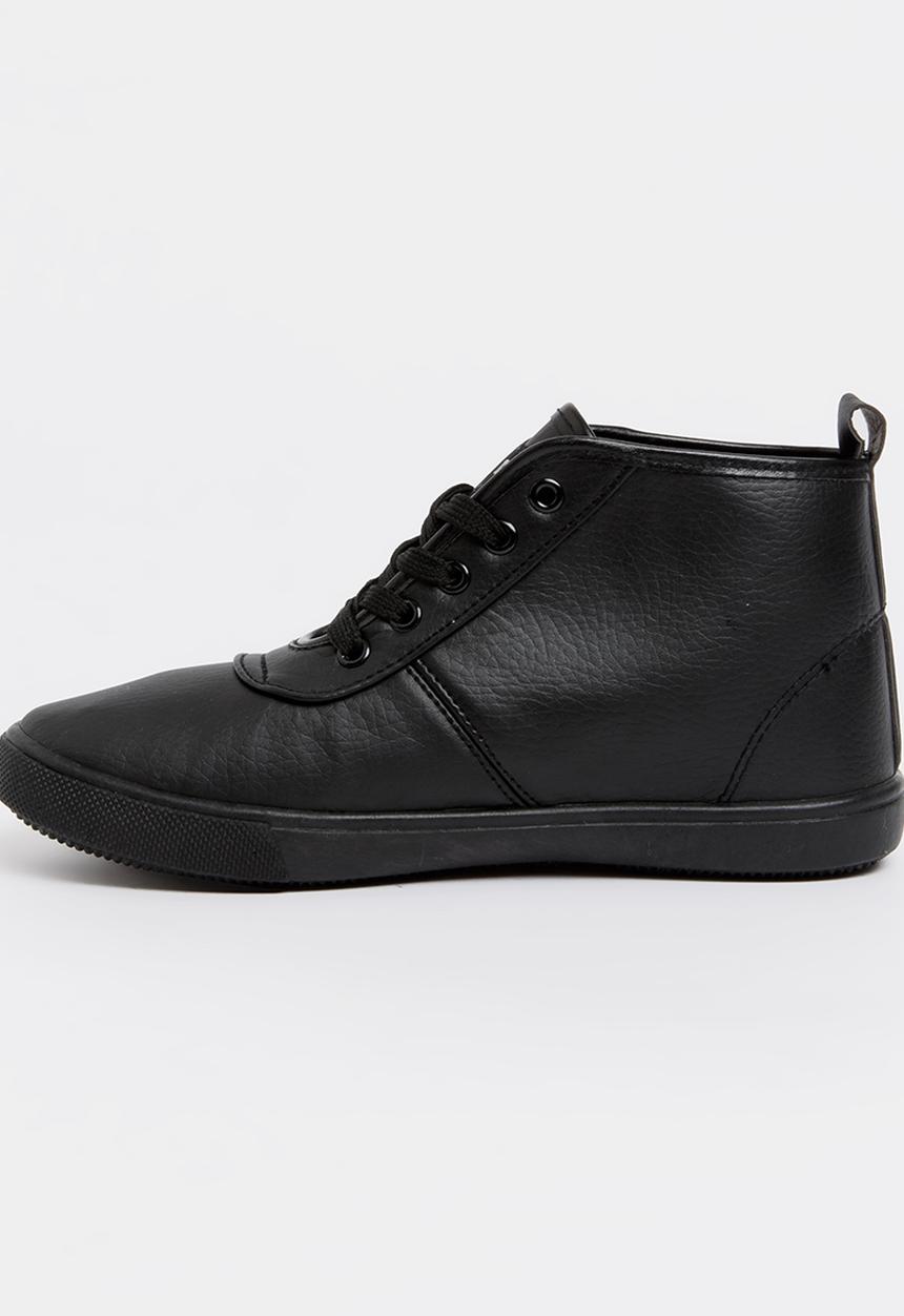SOVIET - Callista Hi Sneaker Mono Black