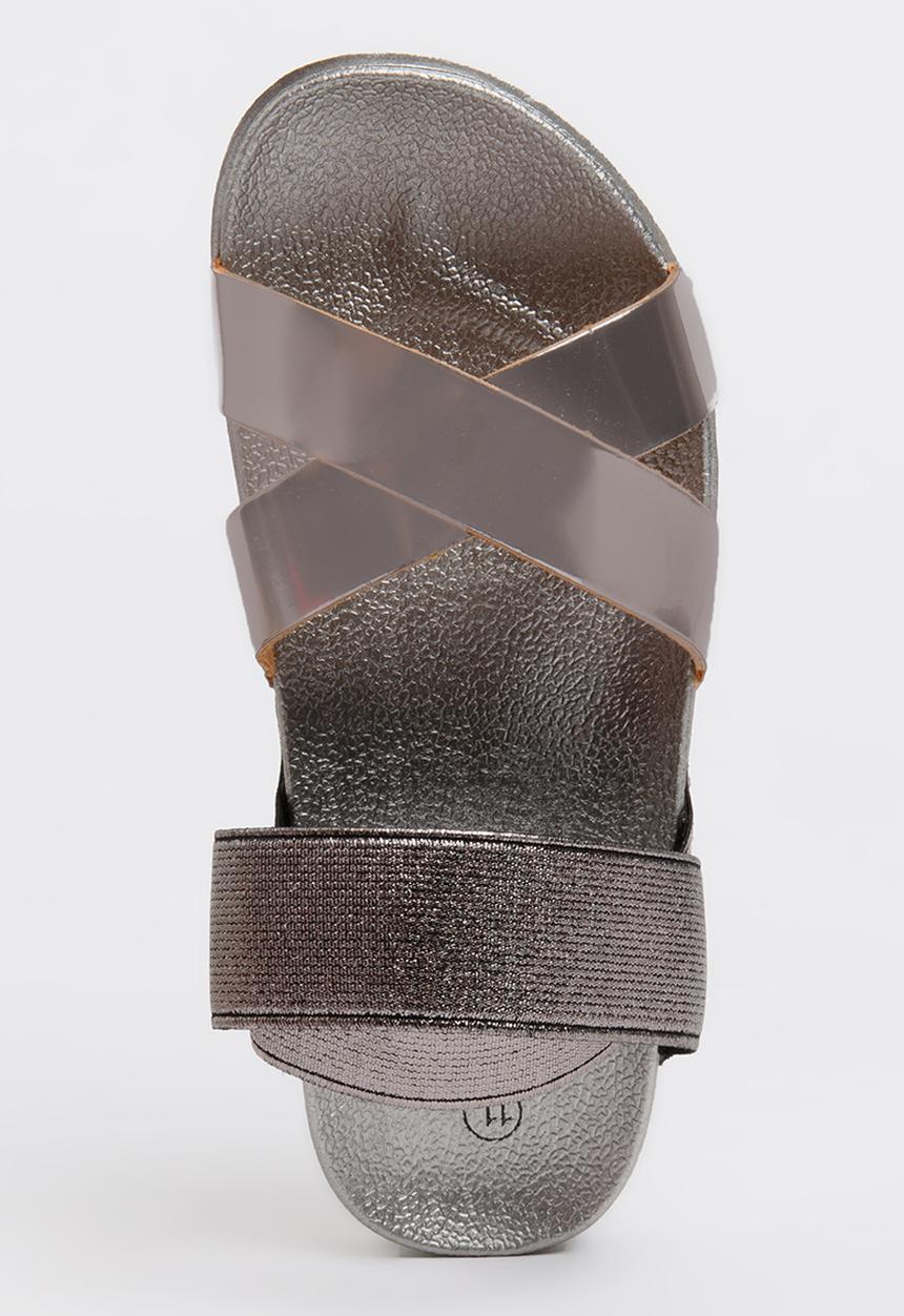 Jumbo - Slip On Sandal Silver