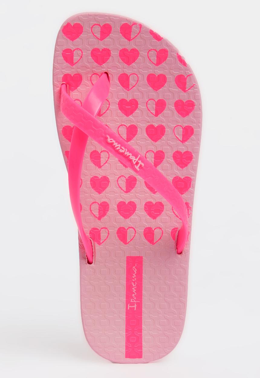 Ipanema - Ipanema Charme Printed Flip FLop Dark Pink