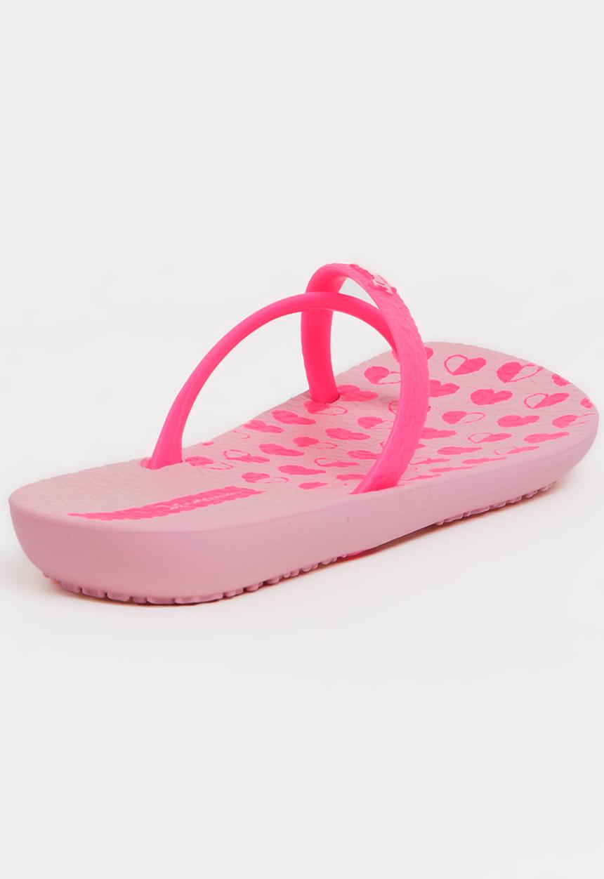 Ipanema - Ipanema Charme Printed Flip FLop Dark Pink