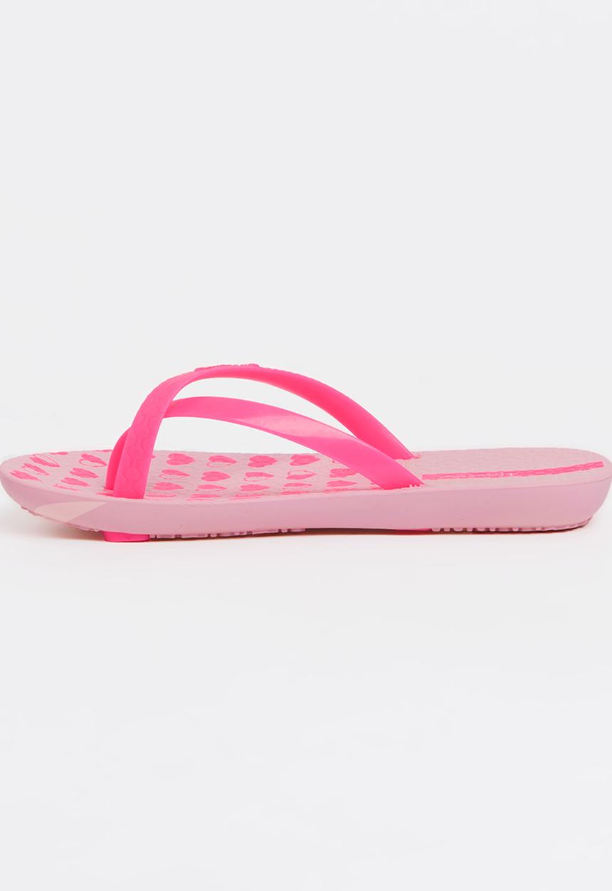 Ipanema - Ipanema Charme Printed Flip FLop Dark Pink