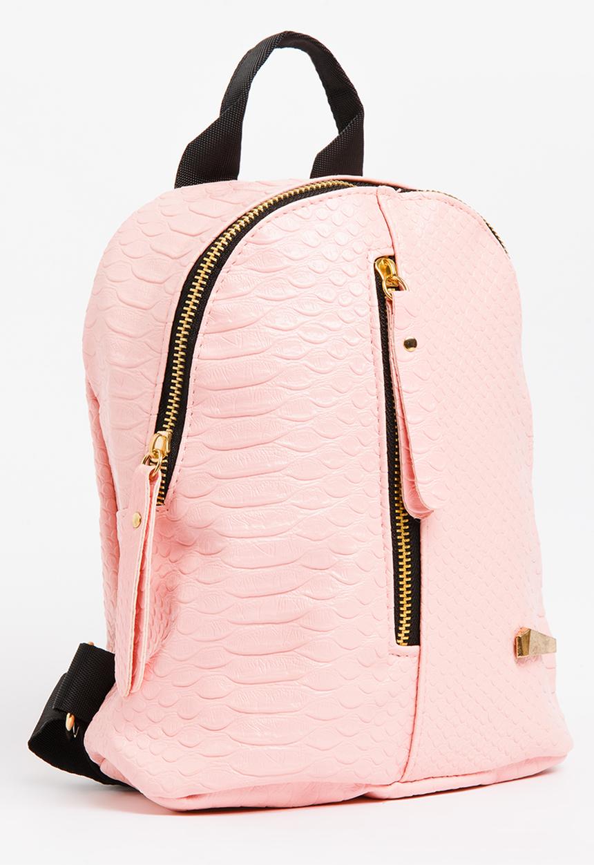 Pop Candy - Girls Pu  Backpack Pale Pink