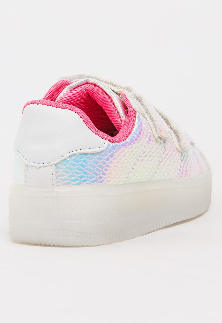 Pop Candy - Girls Light Up Sneaker Multi-colour
