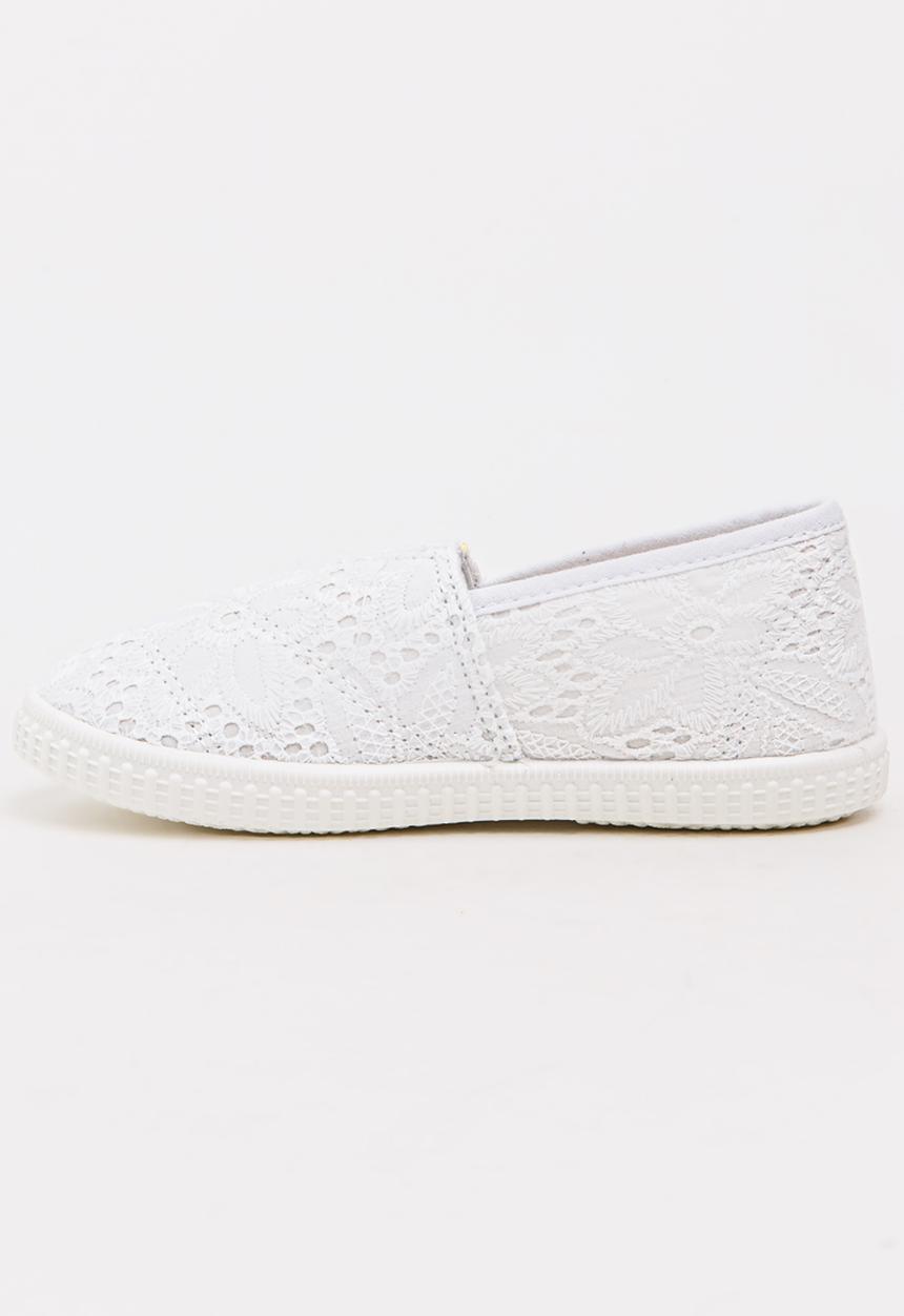 Pop Candy - Girls Slip On Sneaker White