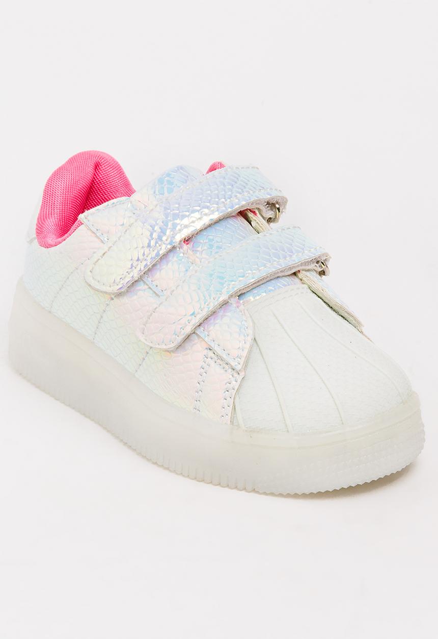 Pop Candy - Girls Light Up Sneaker Multi-colour