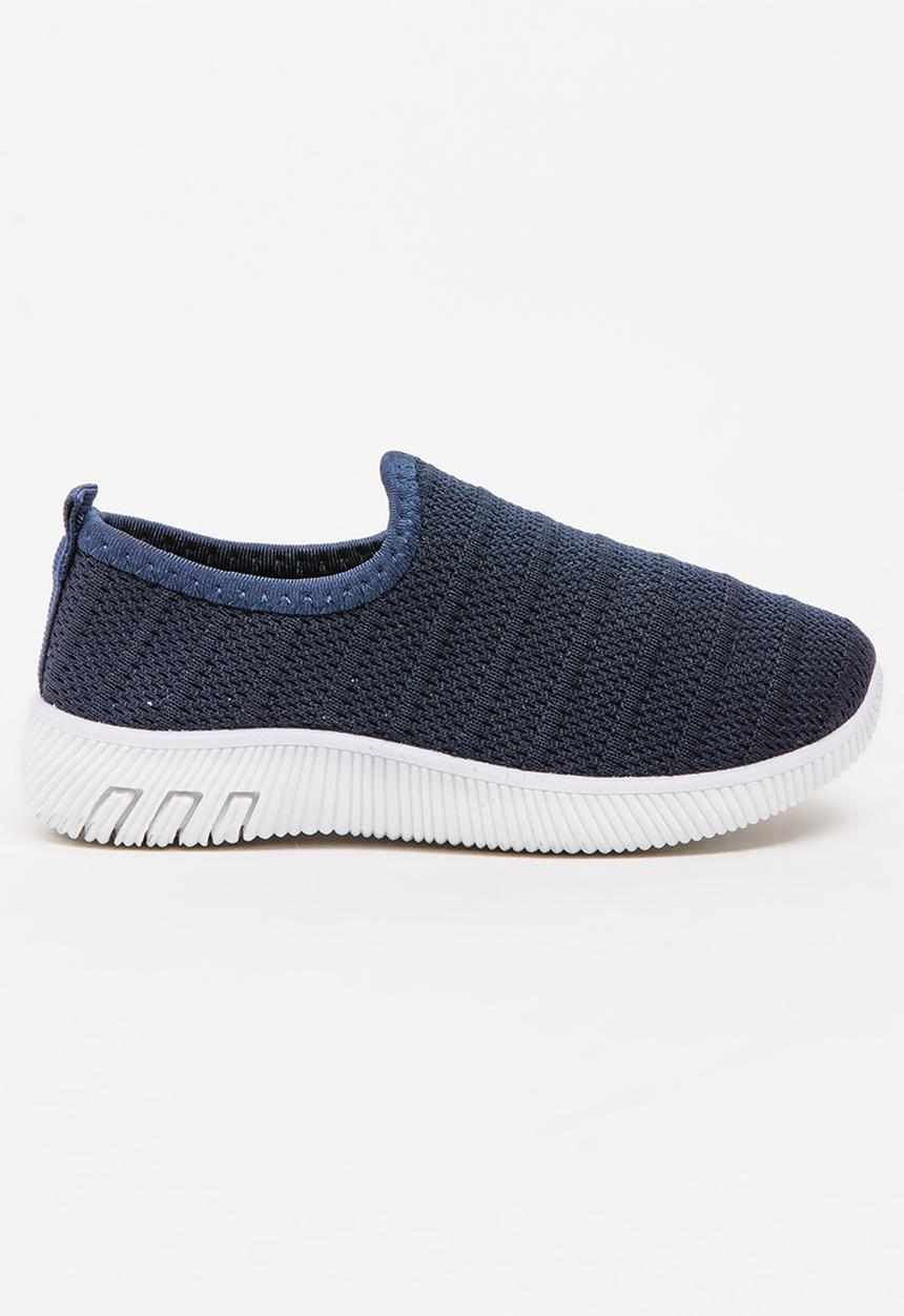 Foot Focus - Boys Slip On Navy