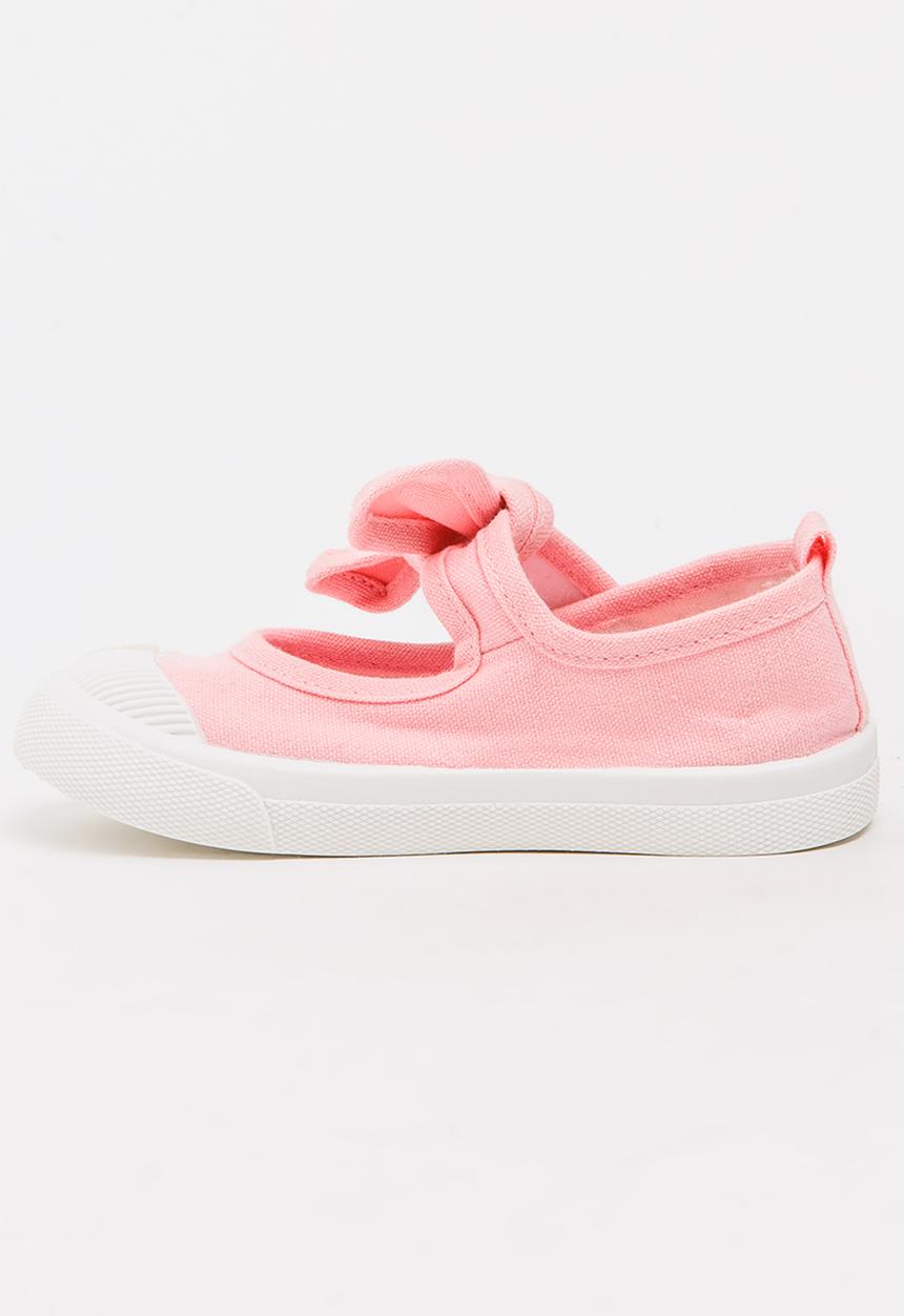 Pop Candy - Girls Bow Pump Mid Pink