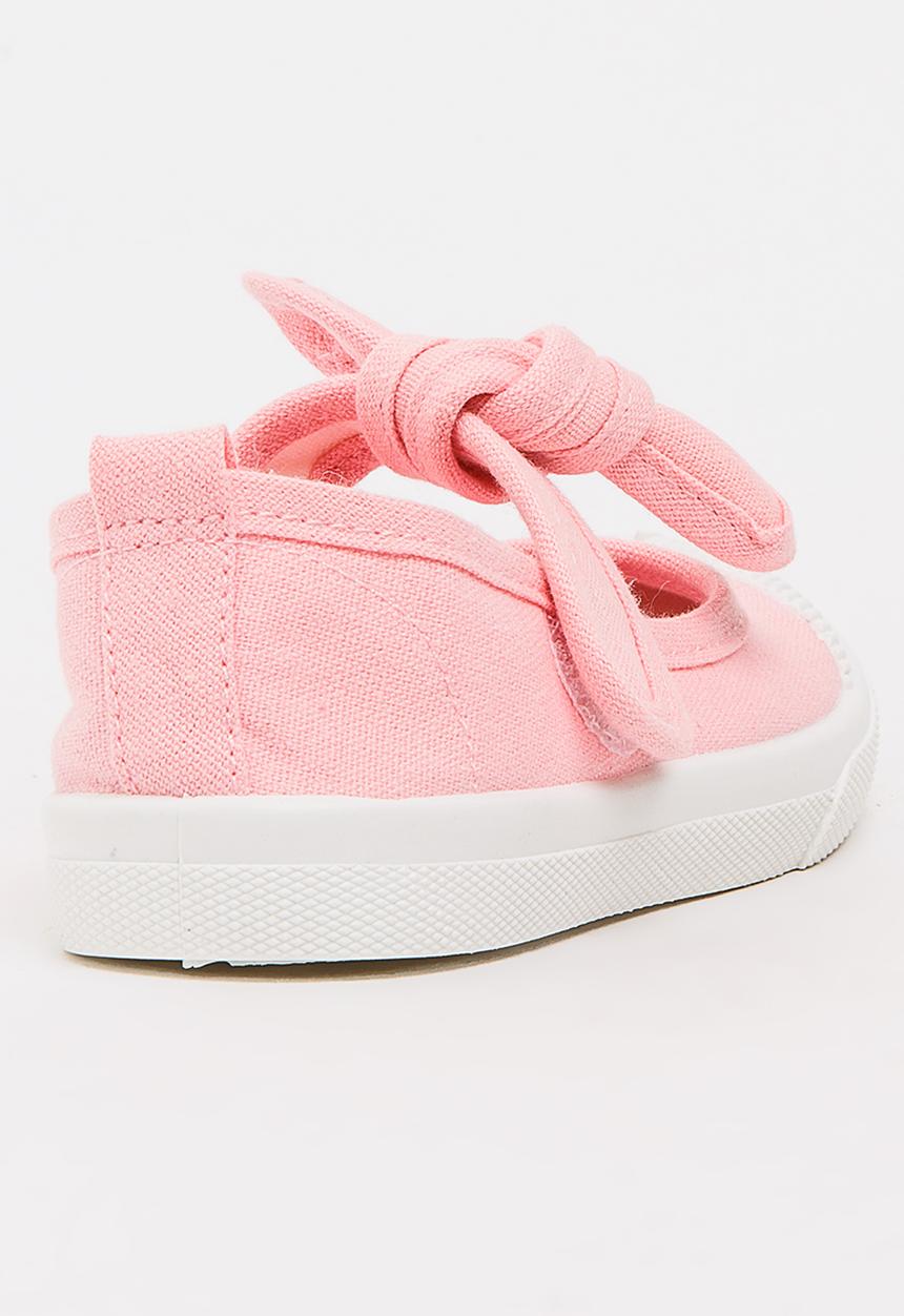 Pop Candy - Girls Bow Pump Mid Pink