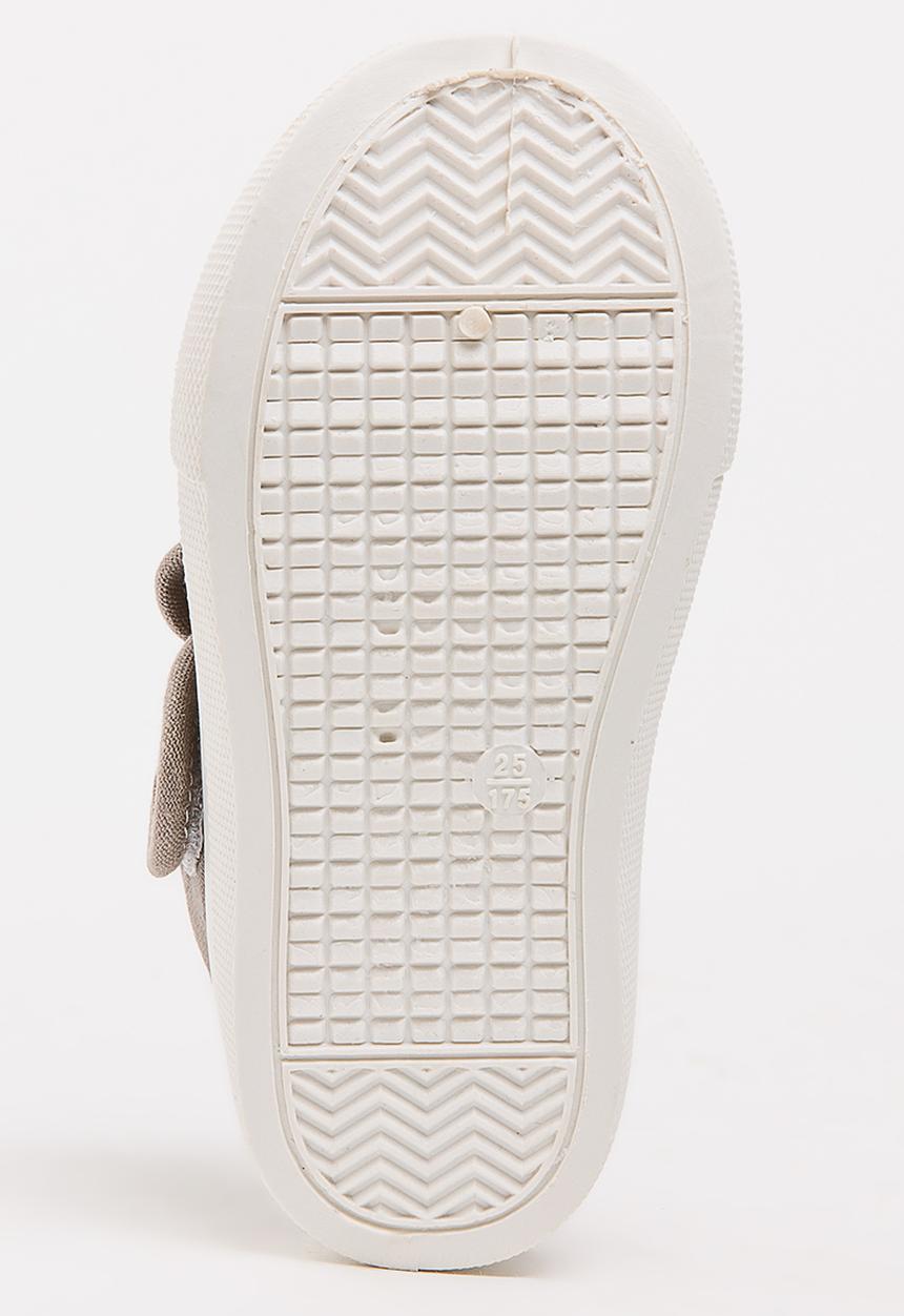 Pop Candy - Girls Bow Pump Grey