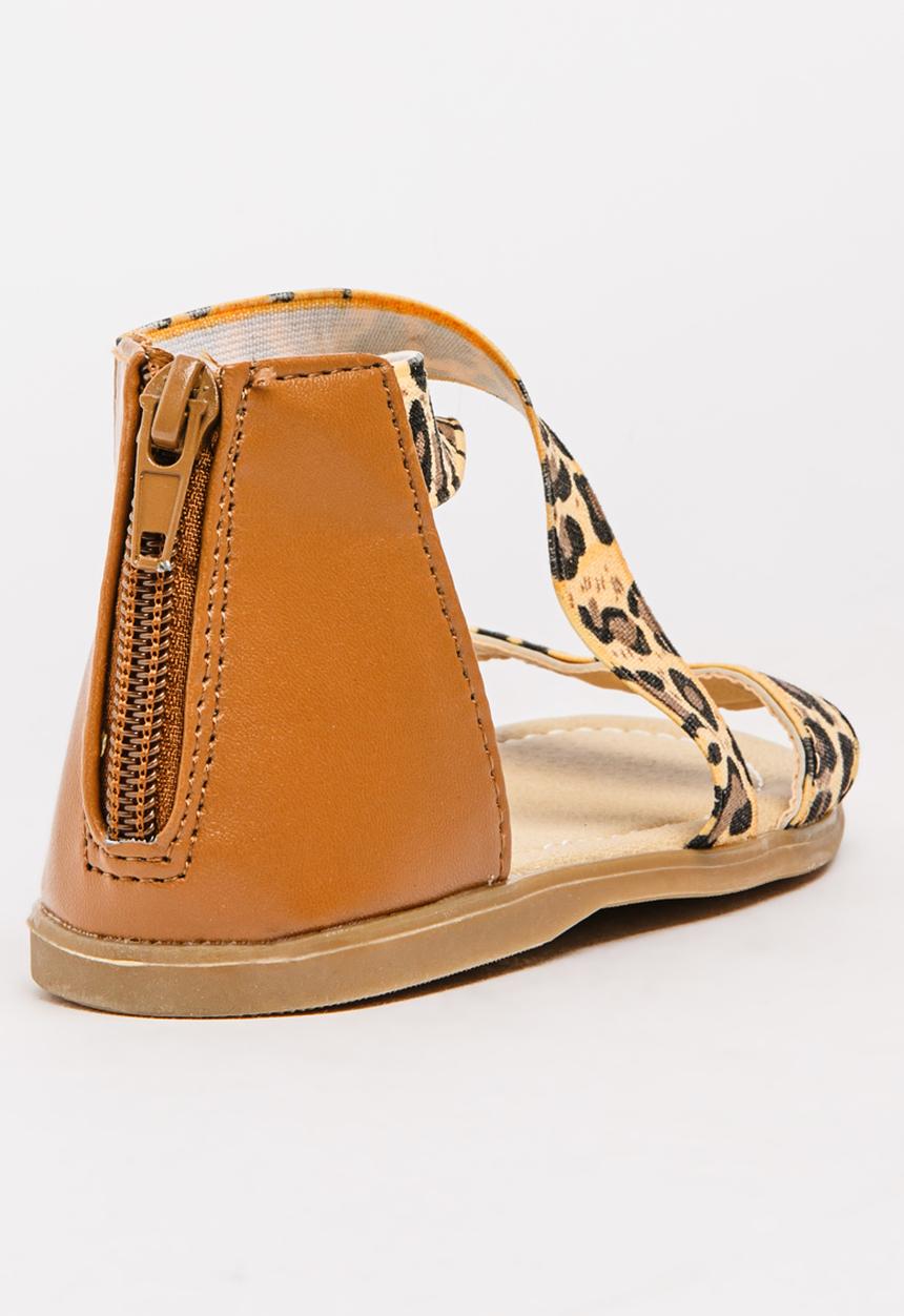 Pop Candy - Girls Printed  Sandal Multi-colour