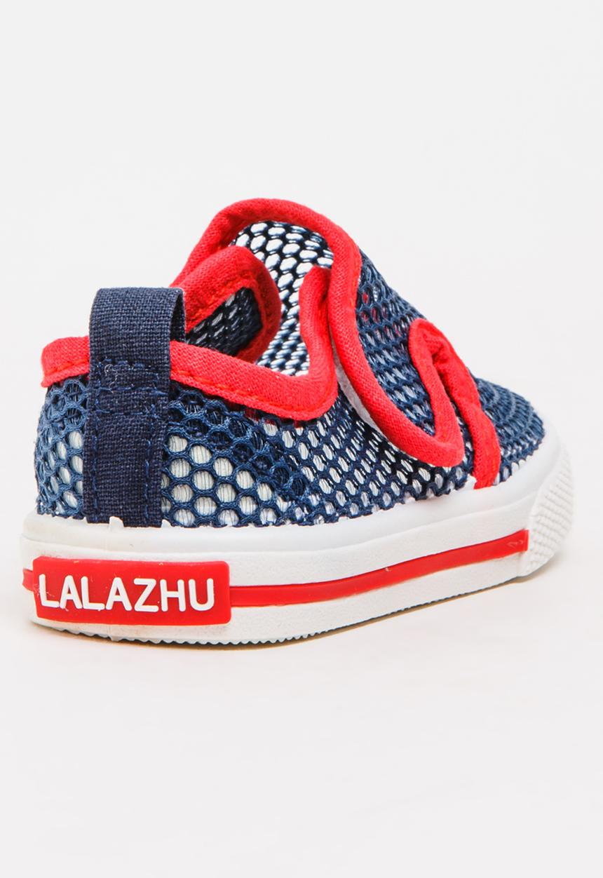 Pop Candy - Boys Mesh Sneaker Navy