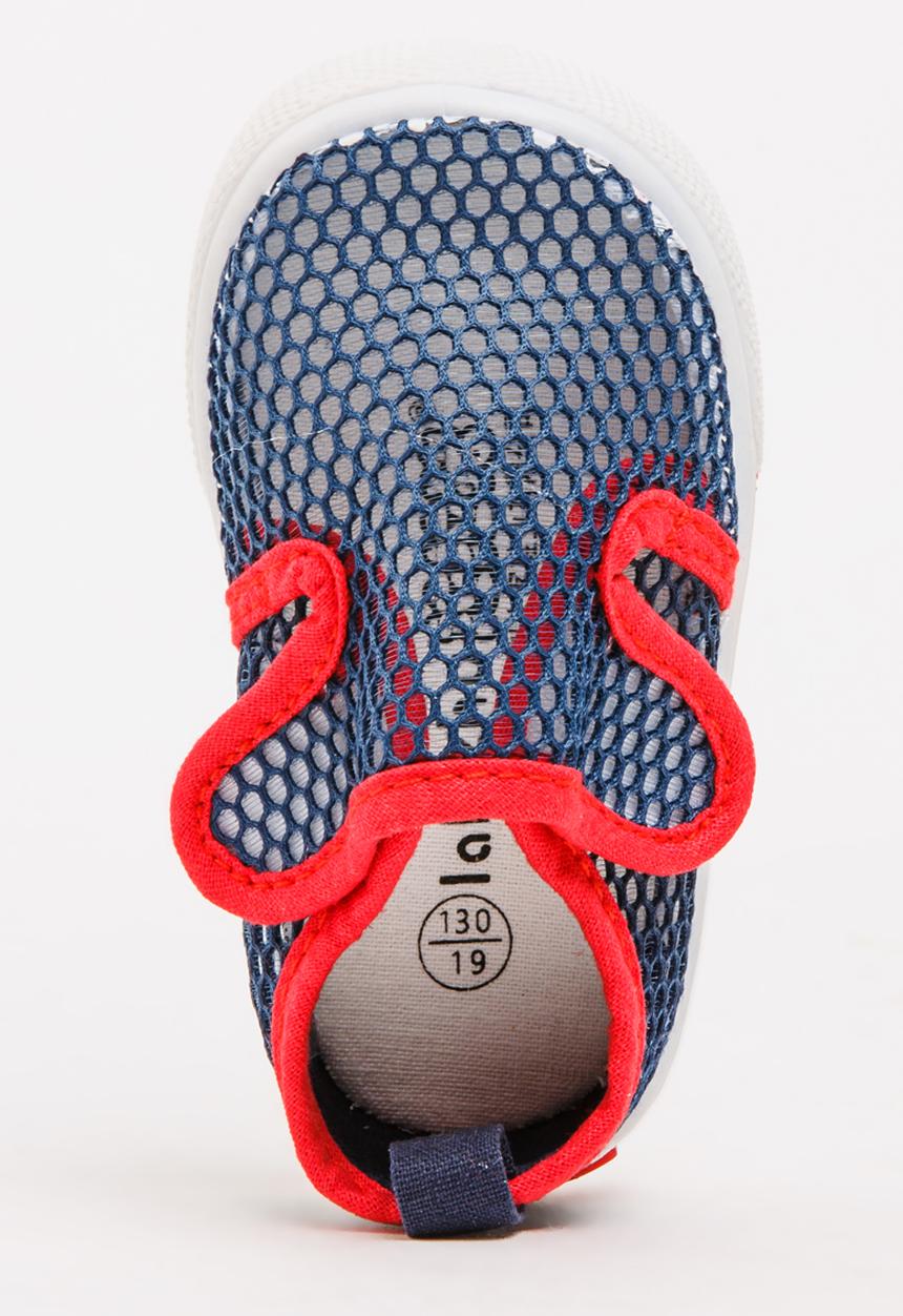 Pop Candy - Boys Mesh Sneaker Navy