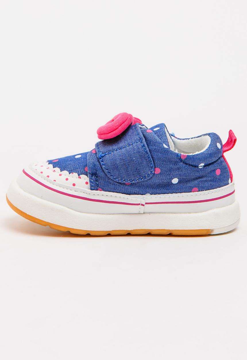Pop Candy - Girls Printed  Sneaker Navy