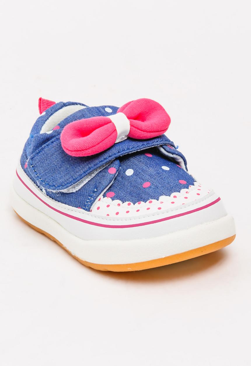 Pop Candy - Girls Printed  Sneaker Navy
