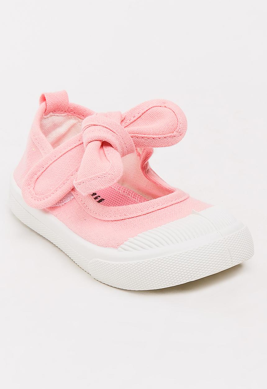 Pop Candy - Girls Bow Pump Mid Pink