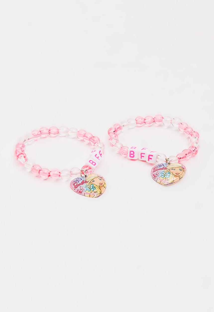 Character Fashion - Barbie BFF Bracelet Set Dark Pink