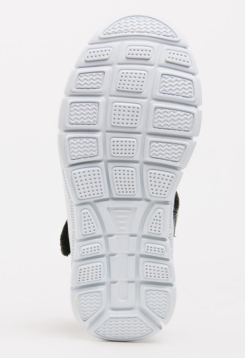 Foot Focus - Girls Sporty Pump Black
