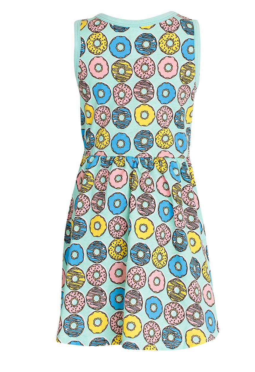 Twin Clothing - Donut Printed Dress Multi-colour