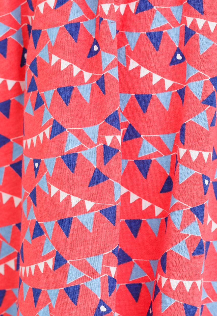 Twin Clothing - Traingle Printed Dress Multi-colour