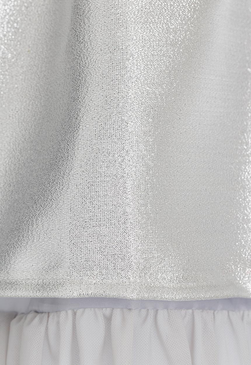 See-Saw - Fit & Flare Dress Silver