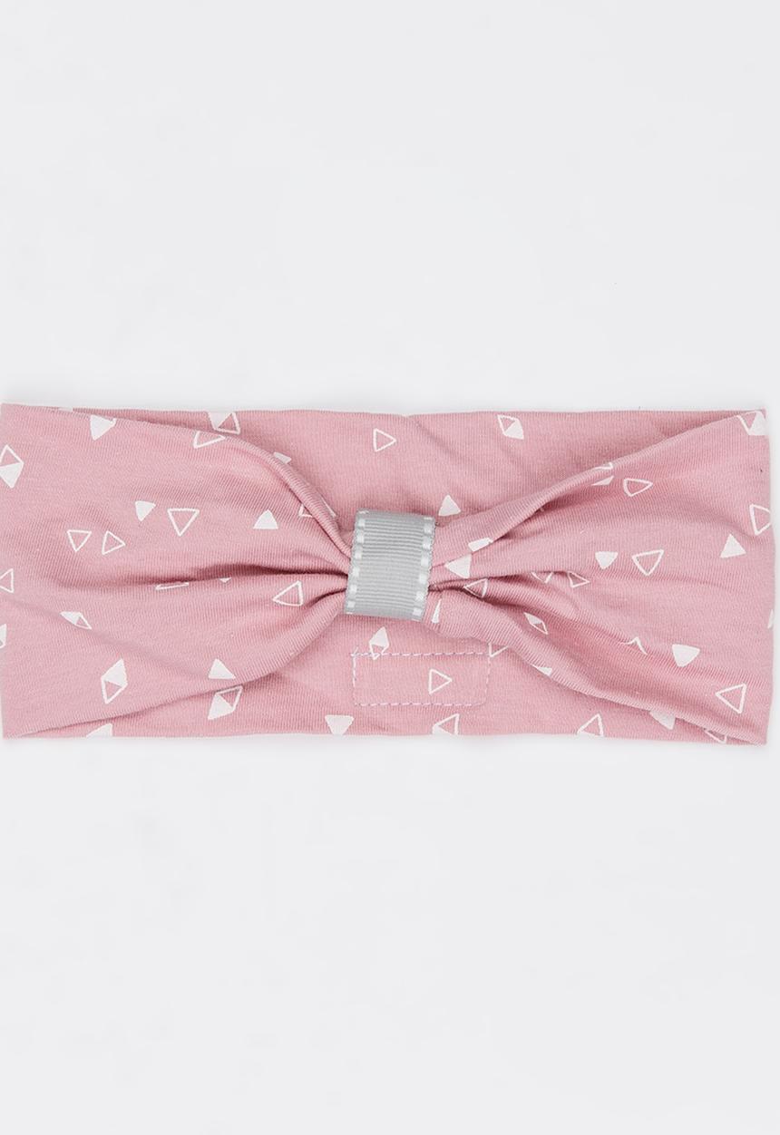 Pickalilly - Girls Printed Headband Pale Pink
