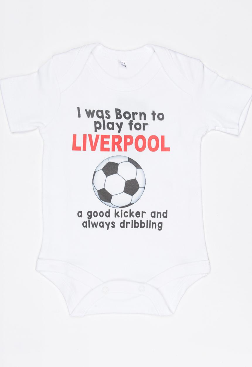 Funky Shop - Slogan Baby Grow White