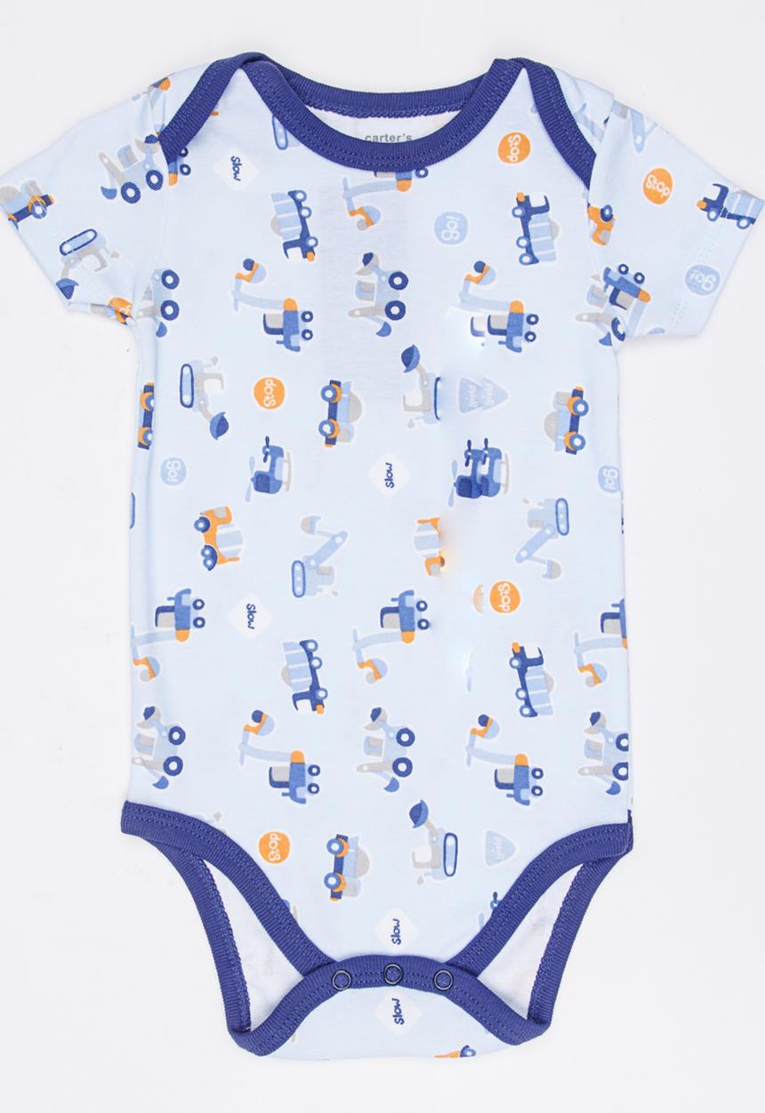 Pop Candy - Printed Bodysuit Blue