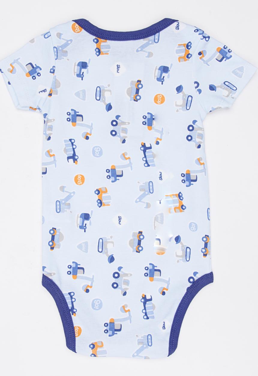 Pop Candy - Printed Bodysuit Blue
