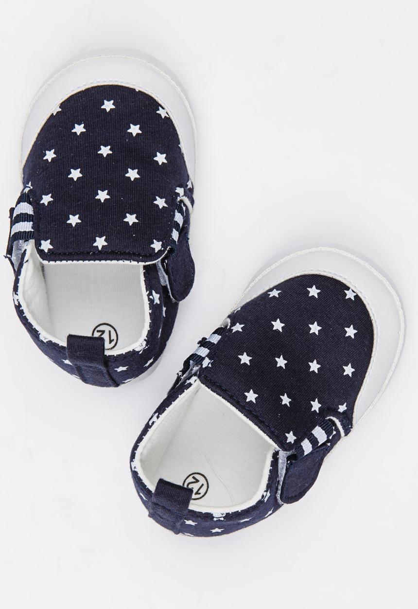 Pop Candy - Boys Printed Sneaker Navy
