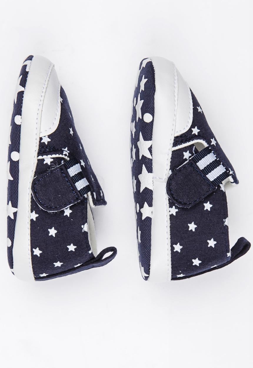 Pop Candy - Boys Printed Sneaker Navy