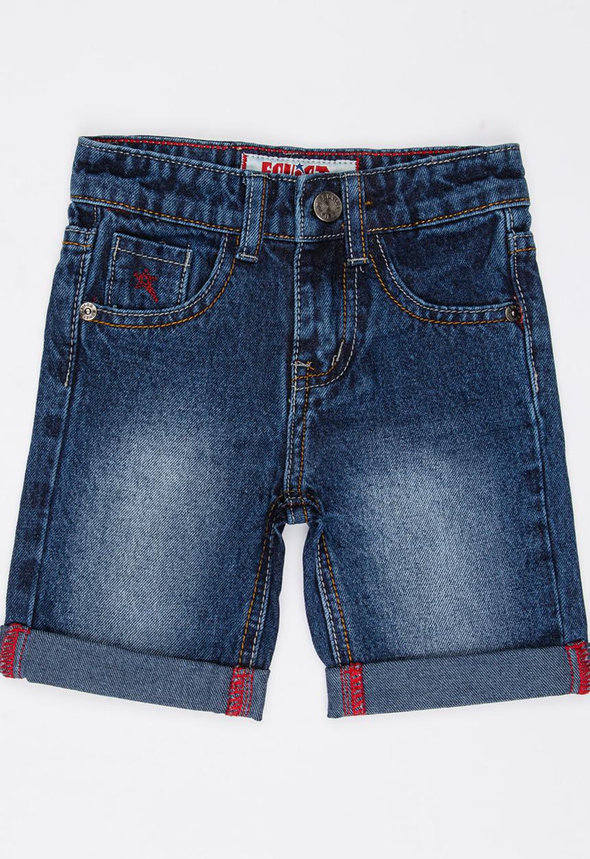 SOVIET - B Monaco Denim Shorts Blue