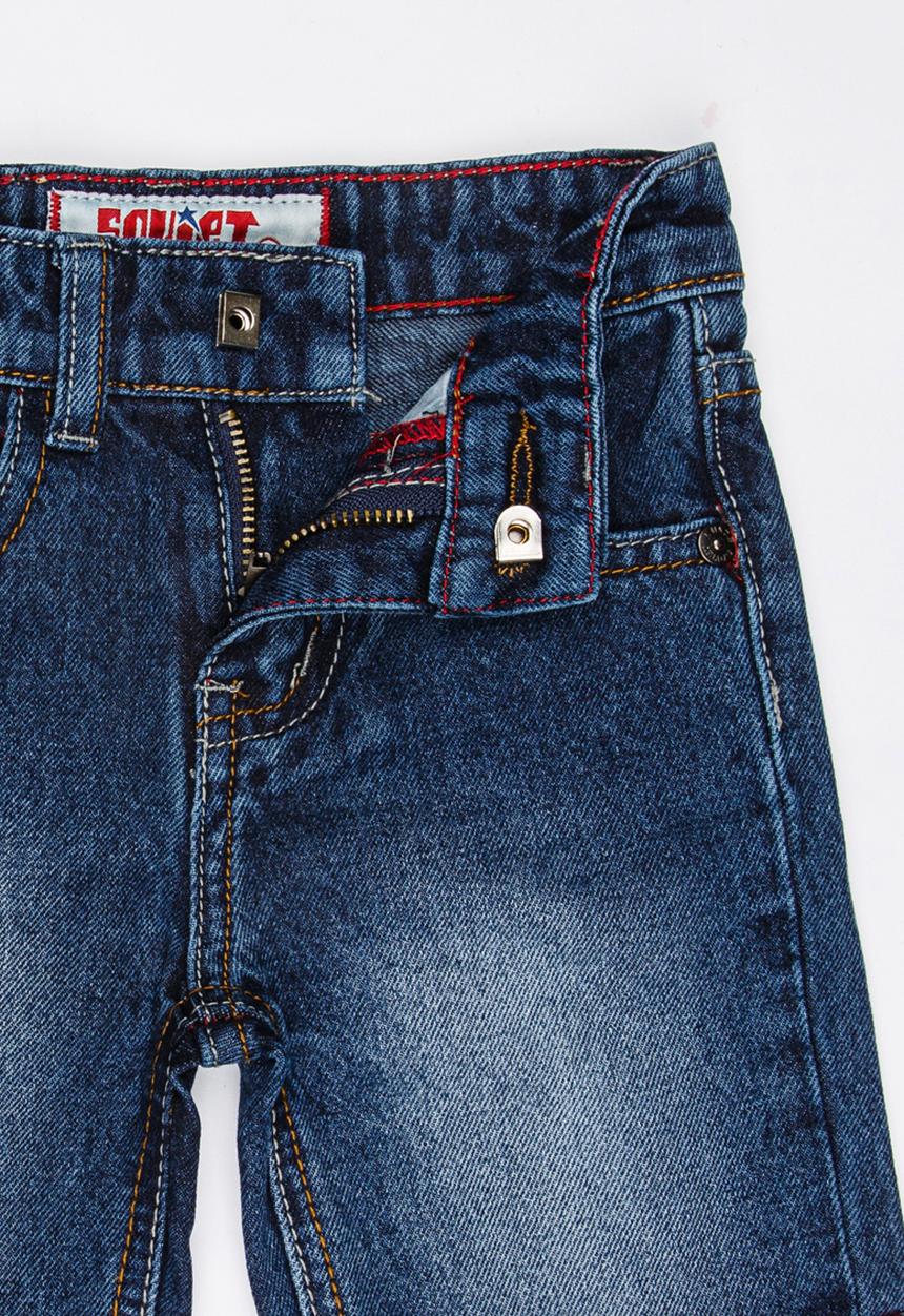 SOVIET - B Monaco Denim Shorts Blue