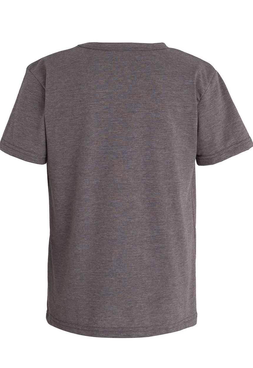 Twin Clothing - Printed Boys Tee Charcoal