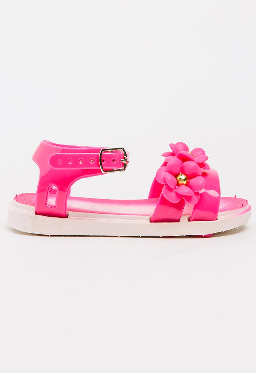 Foot Focus - Flower Sandal Mid Pink